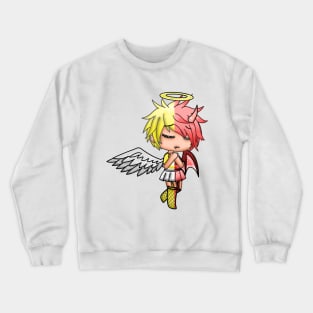 Gacha Life Half Demon, Half Angle Crewneck Sweatshirt